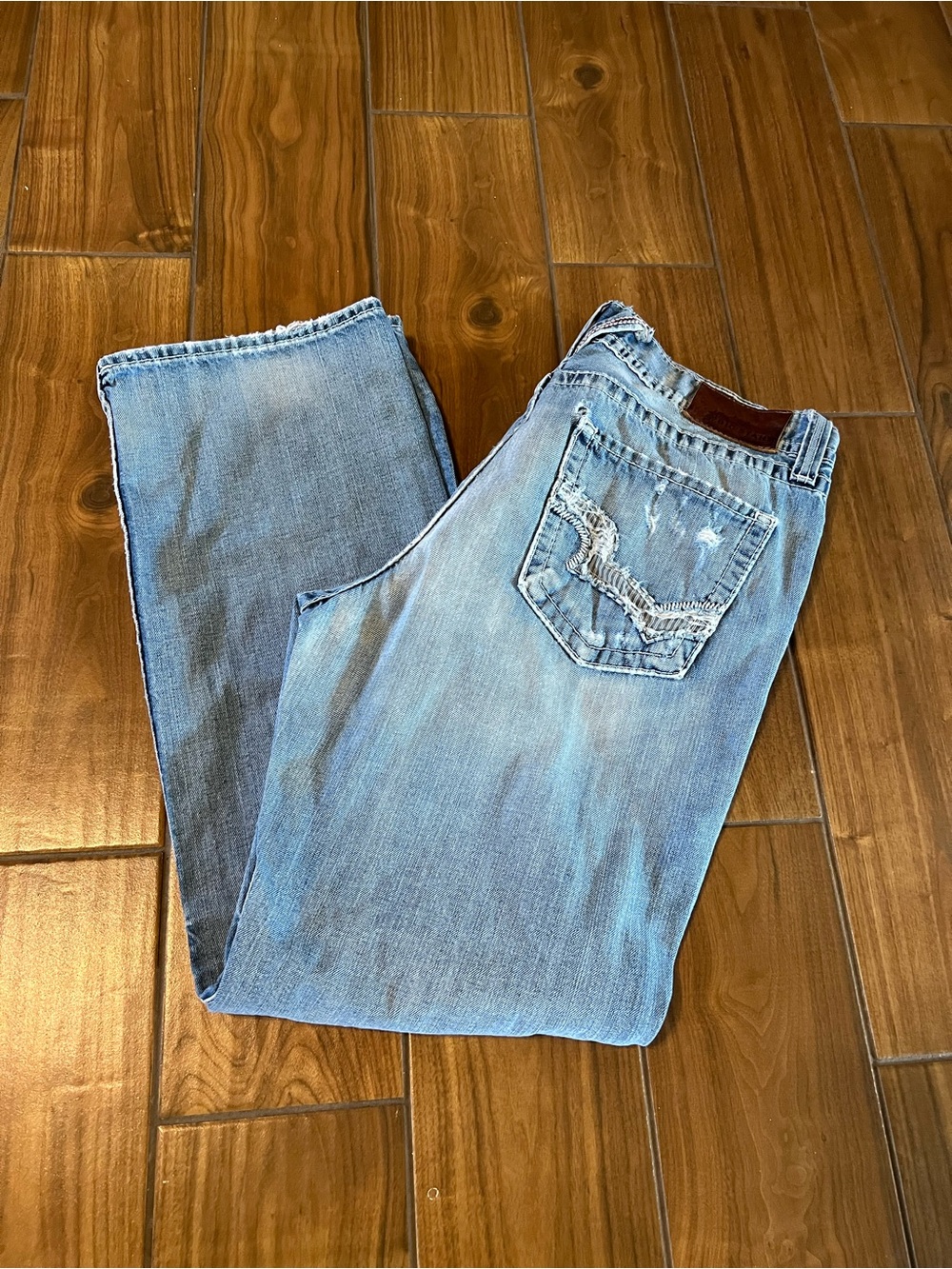 Men’s Big Star Medium-Light Wash Straight Jeans